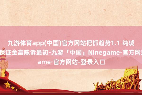 九游体育app(中国)官方网站把抓趋势1.1 纯碱与玻璃：低保证金高陈诉最初-九游「中国」Ninegame·官方网站-登录入口